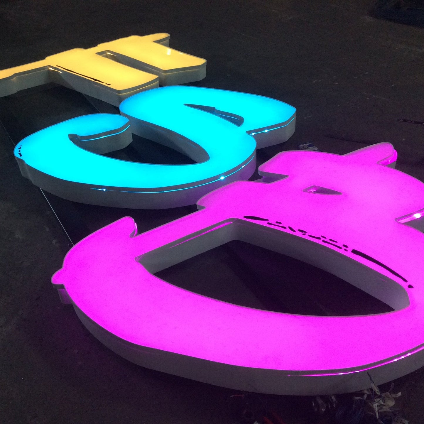 Front-Lit Letters