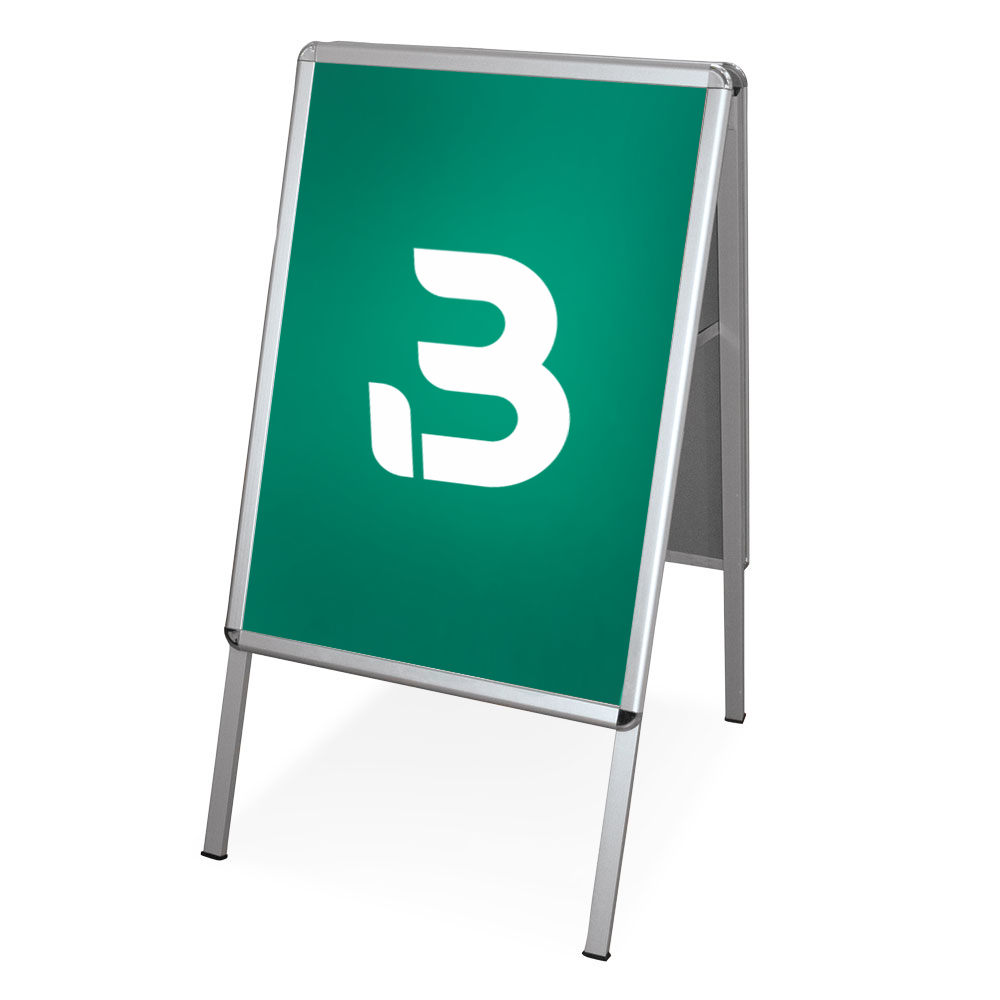 Aluminium stand sign frame