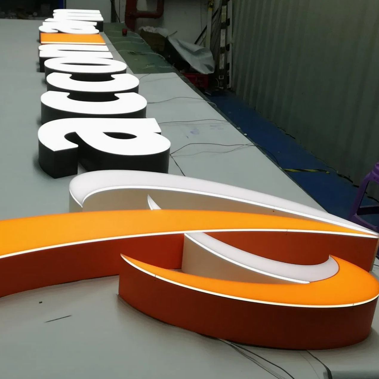 Front-Lit Letters