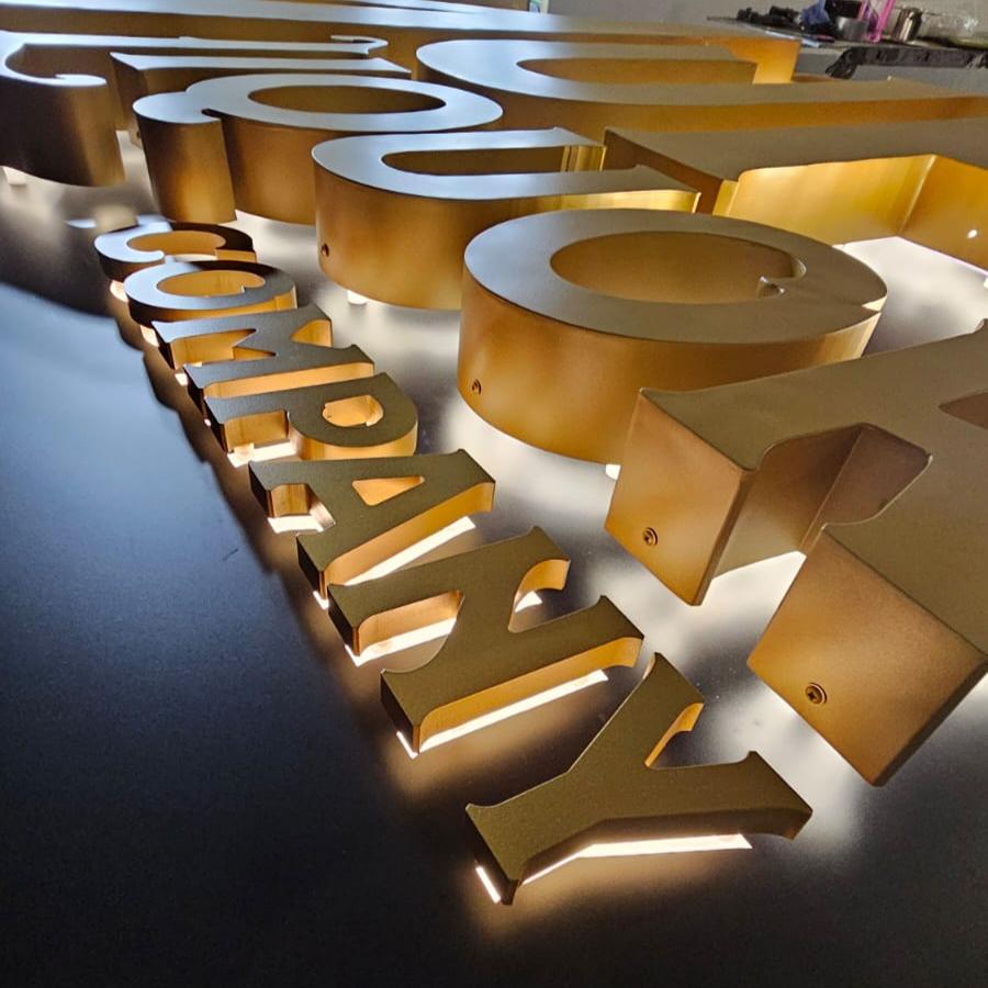 Back-Lit Letters (Halo-Lit Letters)