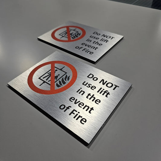 Custom safety signage