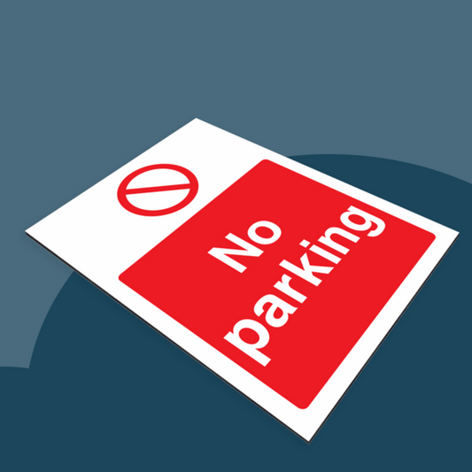 NO Parking Sign (A4 Size)